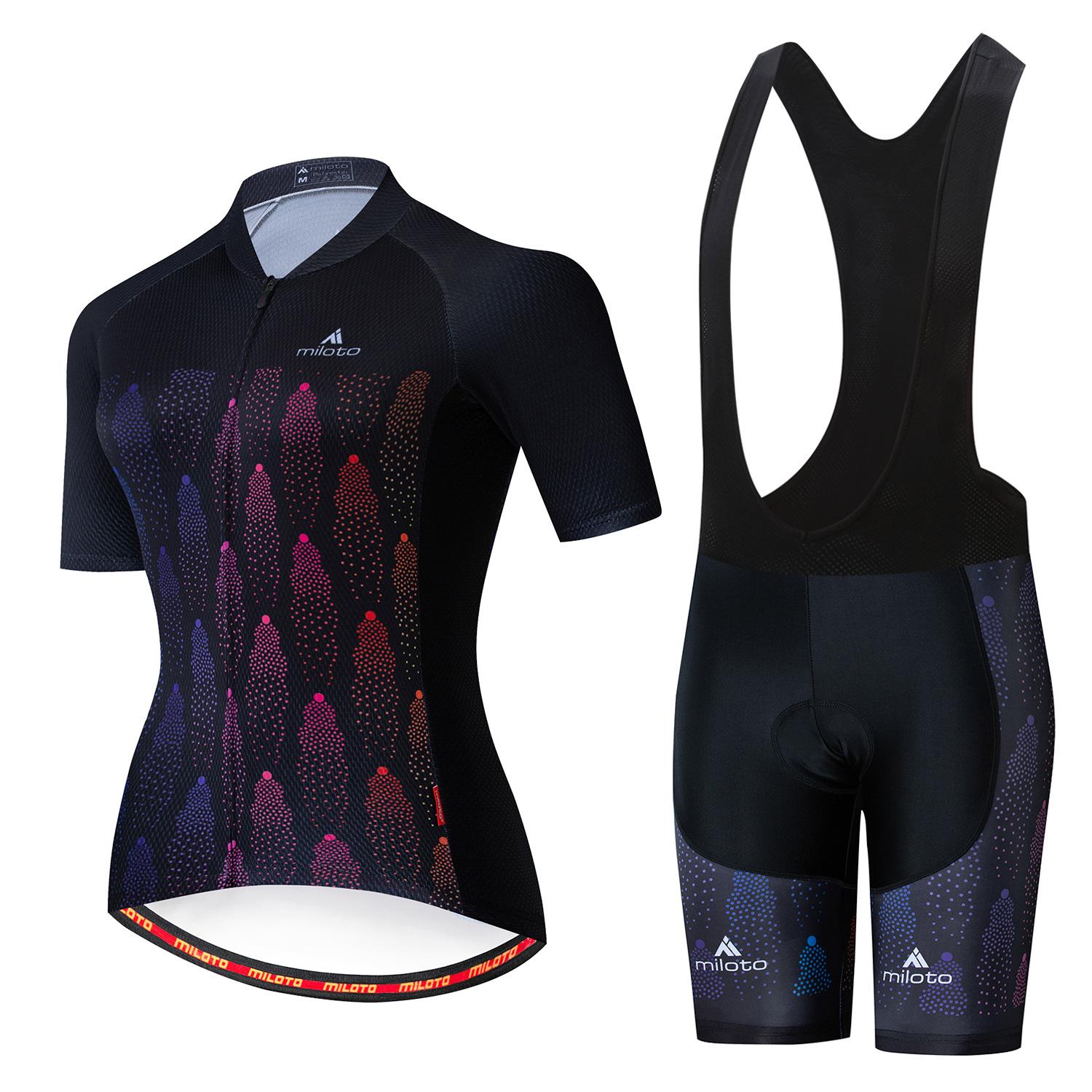 

Cycling Suit, Women s Short Sleeve Suit, 2026 Summer Breathable Cycling Suit 5XL