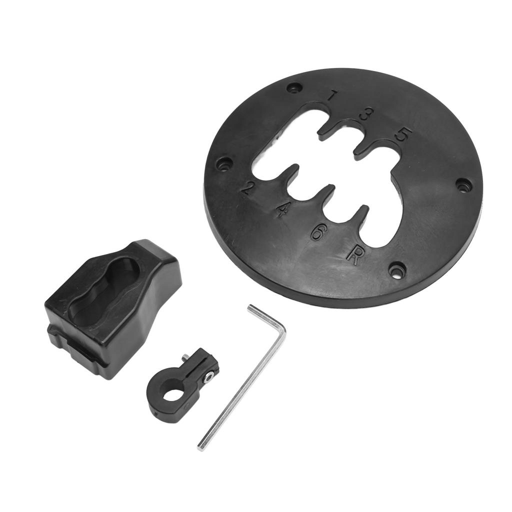 Mold Damping 6 Speed Short Throw Shifter Mid Plate Real Feel Gear Upgrade Accessories for Thrustmaster TH8A