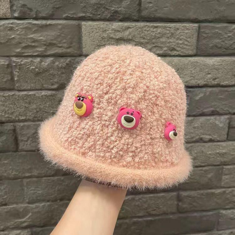 

Winter 2023 Cute Korean Baby & Kids Warm Bucket Hat 2-7 years 49-53 cm