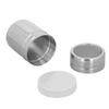 Coffee Powder Sieve Shaker Stainless Steel Cocoa Shaker Moistureproof Powder Sifter Cylinder with