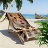 Hamster and Rat Print Beach Towel, Large Soft Quick Dry Towel for Beach Camping Swimming