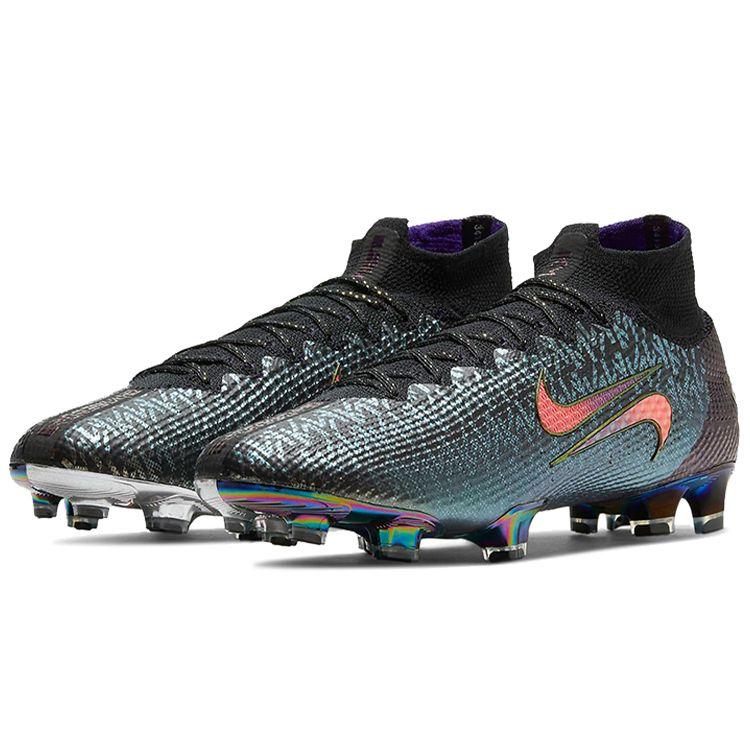 Nike Kylian Mbappé X Mercurial Superfly 7 Elite FG The Chosen 2 Men Sneakers Grey Black Fierce-Purple CT2483-001