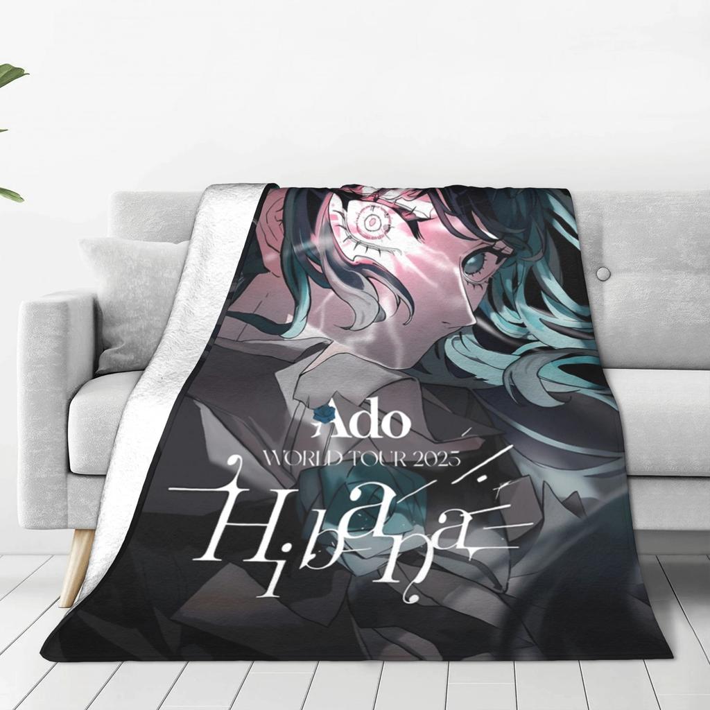 Ado WORLD TOUR 2025 Hibana  Blanket Cozy Soft  Throw Blankets for Bed 50x60 Inch Multi-size Quilt