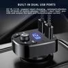 1/3pcs Car Mp3 Player, Dual USB Charger, FM Bluetooth Receiver Compatible With 5.0 FM Transmitter, USB Flash Drive Plug, Car Kit