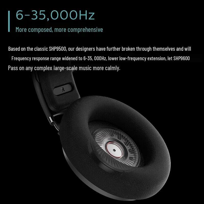Philips SHP9600 Over-Ear Wired Headphones