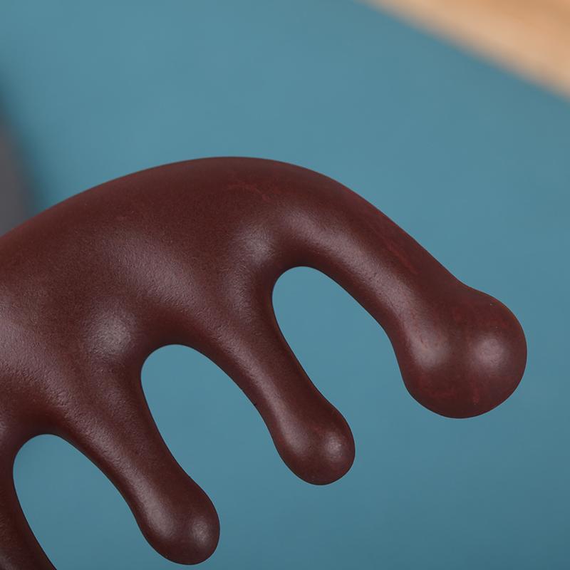 Körper Meridian Massagekamm Fünf Breitzahnkamm Akupunkturtherapie Blutzirkulation Glattes Haar