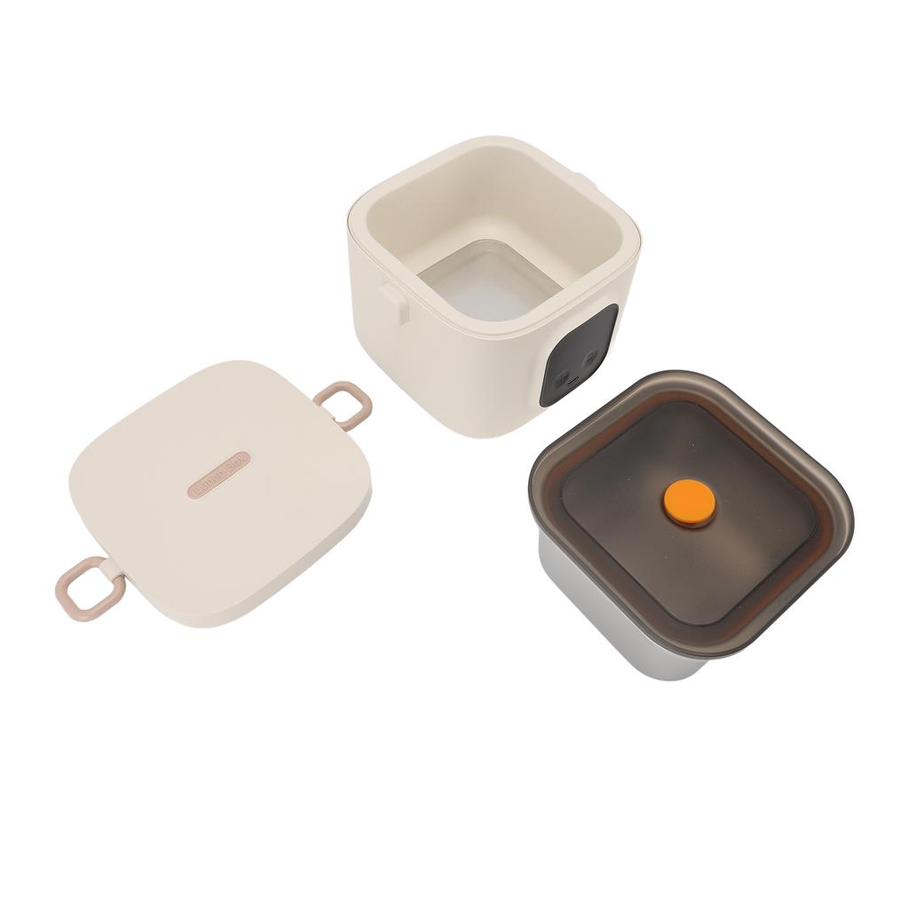 Electric Lunch Box Rechargeable 800ml Easy To Clean Portable Food Warmer Lunch Box for Outdoor Home