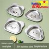 Qianxing 304 Stainless Steel Kids Cartoon Animal Lunch Plate