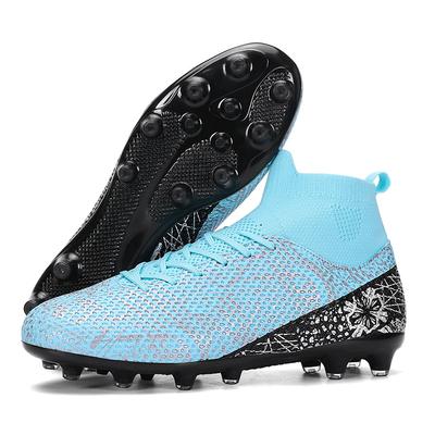 High Top Football Shoes Spikes Broken Nails Competition Training Shoes Men's and Women's Adult Football Shoes