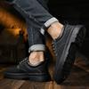 Große Größe Herbst neue Herren Outdoor Casual Workwear Schuhe Retro Leder Schnürschuhe Low-Top Martin Stiefel