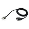 4 Pin USB Connector 4Pin Female Adapter Car Installations ABS Material Non-Deformed Structure Practical Adapter