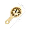 Egg White Separator 304 Stainless Steel Gadgets Kitchen Accessories Separating Funnel Spoon Divider Utensils