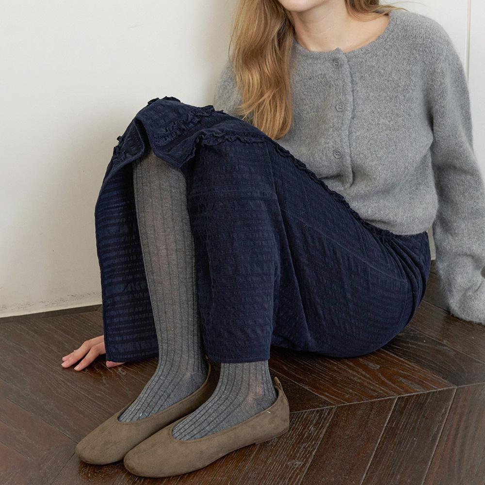 Elssibeui Dot Point Cotton Tights [3Colors]