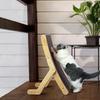 Wooden Frame Kitten Scrapers Scratching Bed Reversible Pet Furniture For Cats 5 in 1 Toys Cat Scratcher Cardboard With Solid