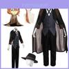 Bungo Stray Dogs Costum Cosplay Nakahara Chuuya Ținută Exquisită Retro de Detectiv
