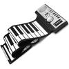 Piano Enroulable - 61 Touches - Haut-parleur Intégré - Contrôle Du Volume - Idéal Pour Tous Niveaux