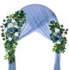Wedding Arrangement Three-Piece Arch Flower Welcome Area Arch Door Banquet Style Dining Table Door Decoration Simulation Flower