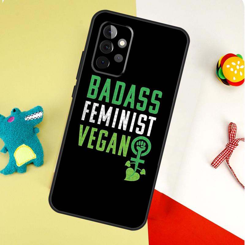 Veganism Vegan Quote Phrase For Samsung Galaxy A05 A06 A16 A54 A34 A14 A55 A35 A15 A53 A33 A13 A22 A32 A52 Phone Case
