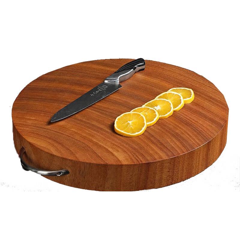 BEIXUN Round Ironwood Cutting Board