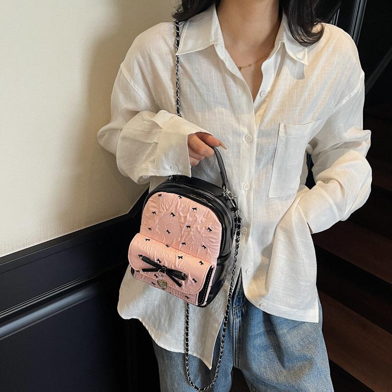 Handtasche Damen Neuer Lässiger Rucksack Umhängetasche Pendler Messenger Bag