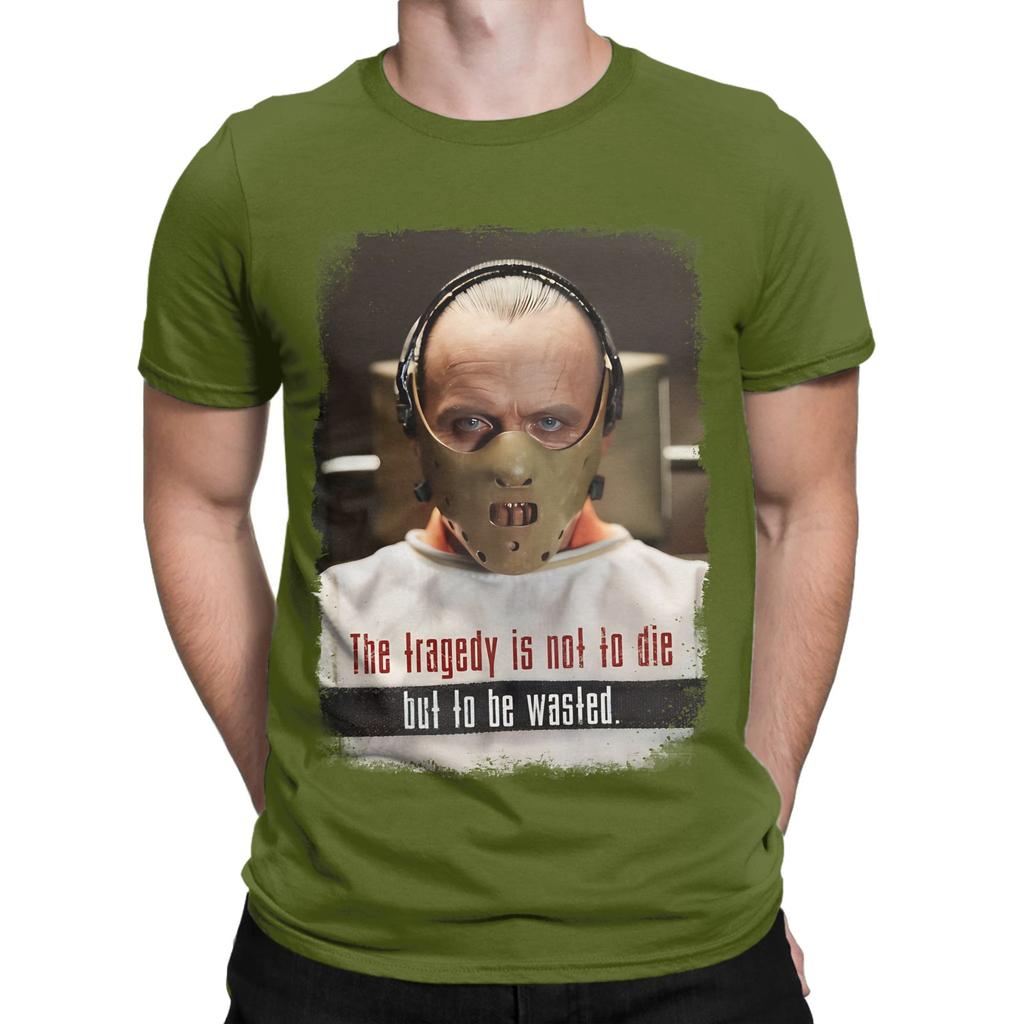 Hannibal Graphic Funny 100 Cotton TShirt SSilence of the Lambs Tops Tees For Unisex
