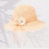 Summer Sun Hat For Women With Large Brim Foldable Breathable Cotton Floppy Hat For Outdoor Fashion