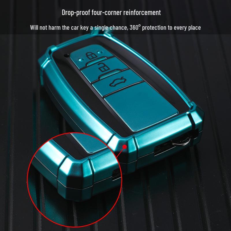 Toyota Key Case Cover for Highlander, Corolla, Crown, Prado, Camry, and Levin - Unisex