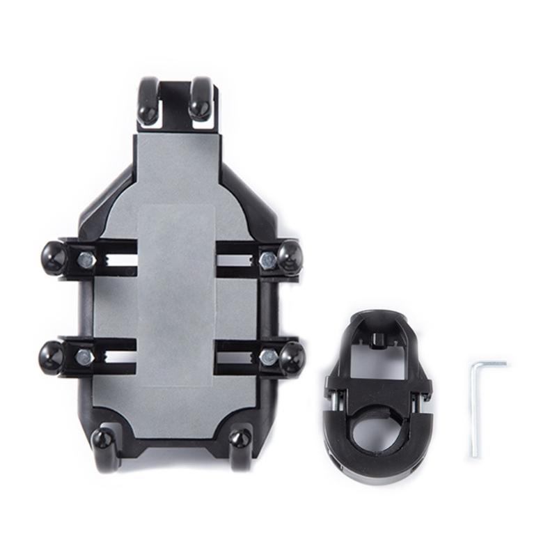 Motorcycle Scooter Phone Mount Bracket Rack 360 Degree Rotatable Holder for Secure Navigation and Communication on Rides