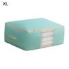 Clothes Storage Bag Dust Proof Foldable Oxford Cloth Quilt Clothes Storage Bag Large Capacity Quilt Storage Bag for Closet