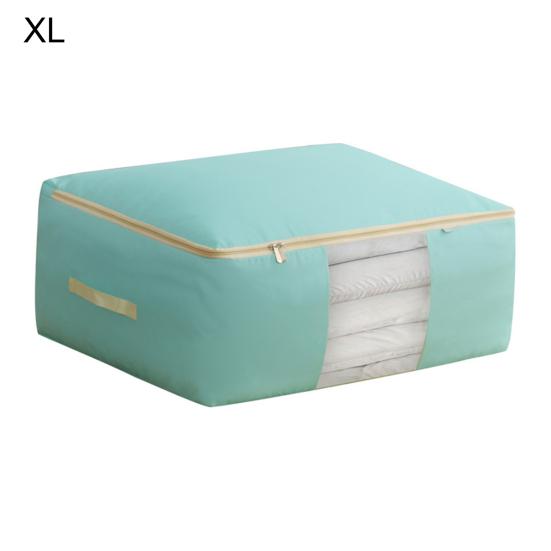 Clothes Storage Bag Dust Proof Foldable Oxford Cloth Quilt Clothes Storage Bag Large Capacity Quilt Storage Bag for Closet