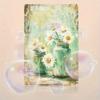 Tin Sign Daisy Flower in Glass Jar Wall Art Home Decor Metal Painting