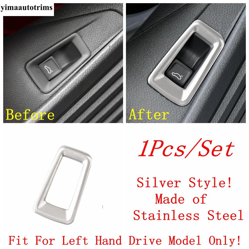 

For VW Volkswagen ID.4 ID4 - 2025 Car Gearbox Water Cup Holder Panel Head Light Air Cover Trim Stainless Steel Accessories Model E