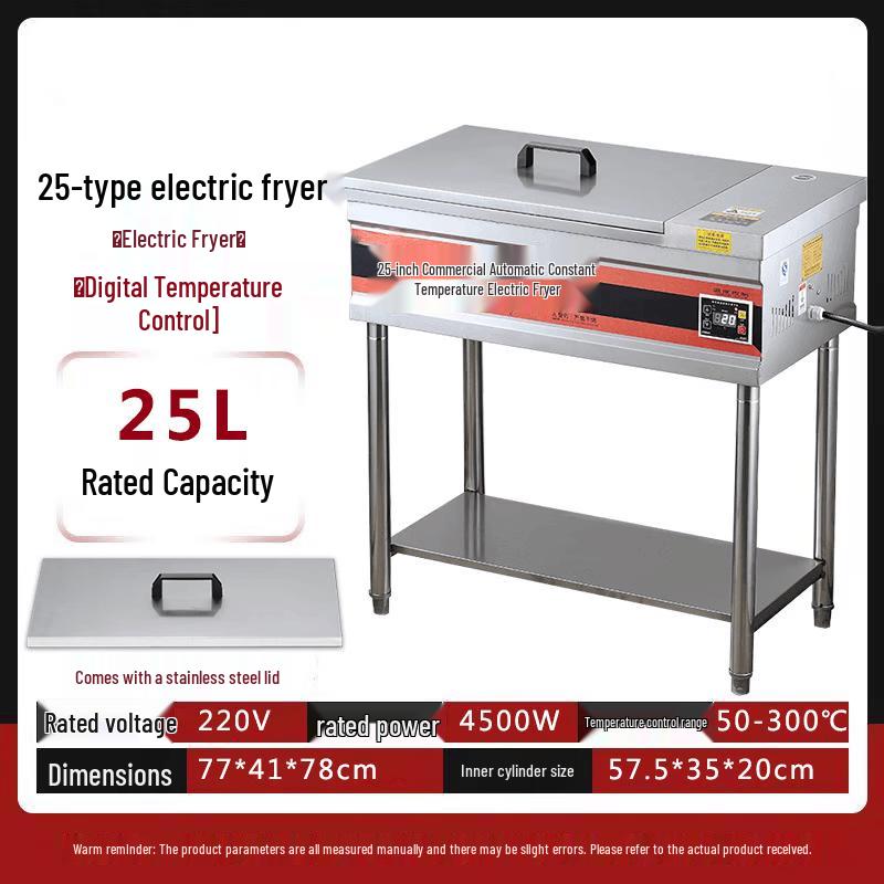 OLOEY Smart Digital Commercial Electric Fryer