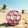 Betty Boop Print Size 5 Soccer Ball, Standard Match Football for Sports Game and Team Practice, Ideal Gift for Soccer Fans