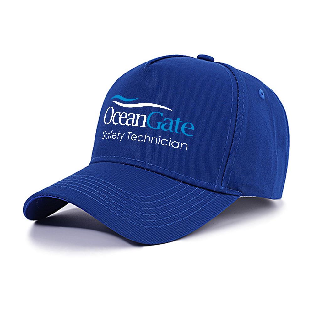 Unisex Athletic Baseball Cap OceanGate Safety Technician Hats Adjustable Size Outdoor Graphic Print Gorras
