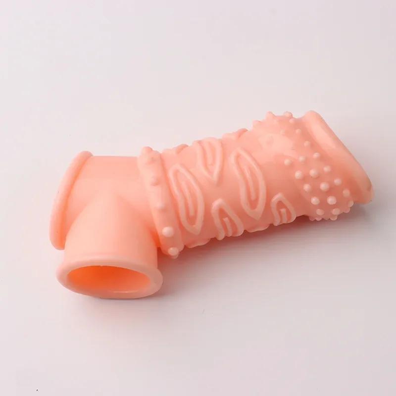 Male Masturbator Pussy Vaginal For Men Glans Sucking Penis Pump Exerciser Sex Toys Erotic Penis Delay Ejaculation Cock Ring