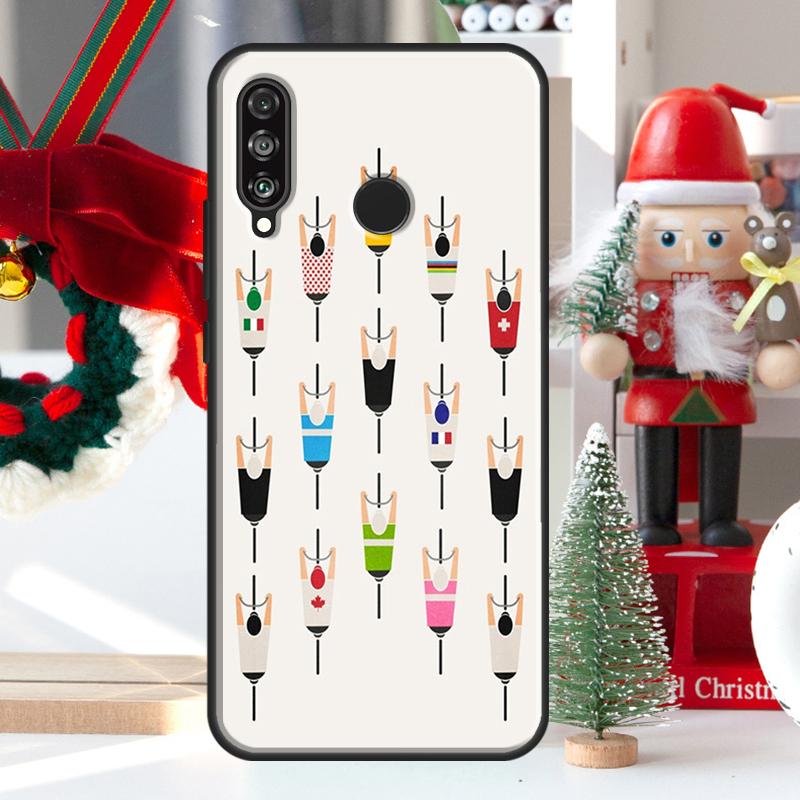 Bike Bicycle For Huawei Nova Y73 Y60 Y70 Y90 Y72 Y61 Y91 7i 8i 11i 12i 12s 9 10 SE P20 P30 P40 Lite Case
