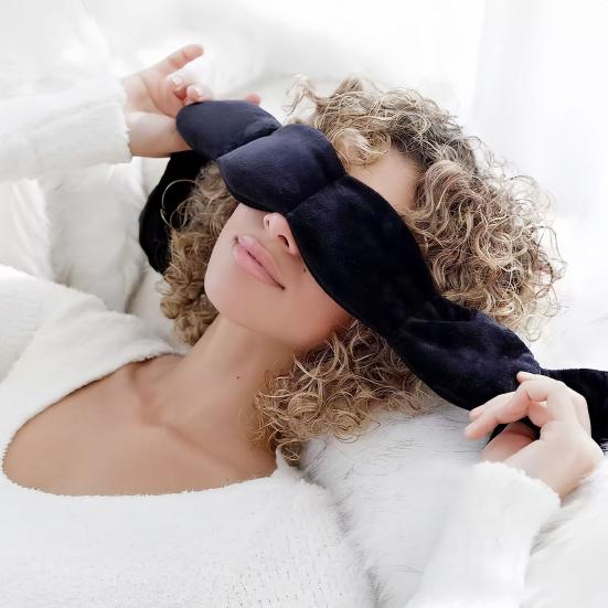 Eye Cover Pressure Relief Workout Recovery Sleep Patch Lightweight Compact Light Blocking Nap Eye Cover