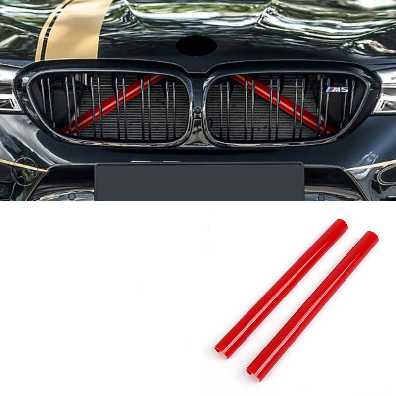 Car Front Grille Trim Strips For BMW 3 4 Series E21 E30 E36 E46 E90 E91 E92 E93 F30 F31 F34 F35 G20 G21 G28 External Accessories