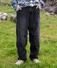 XTONZ Xp114 Diamond Denim Pants (Black)