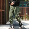 Fashion Men's Cargo Pants Casual Hip Hop Hit Color Multiple Pockets Trousers Streetwear Pants Sportswear Sweatpants