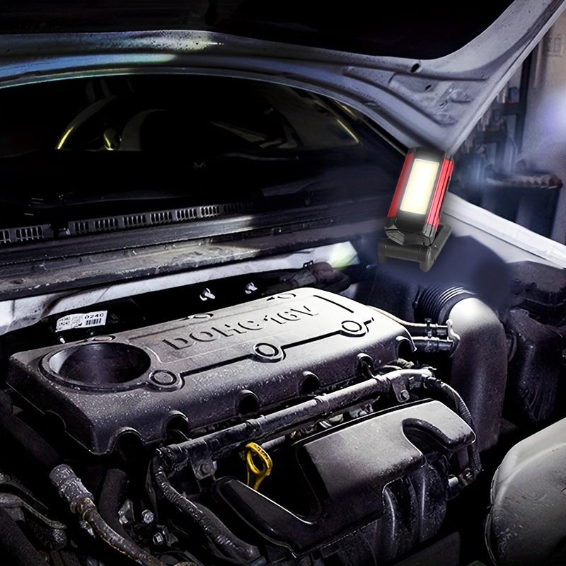 Multi Functional Charging Work Light with Magnetic Base,5 Lighting Modes,ultra Bright and Portable,outdoor,camping, Workshop,emergency Lighting