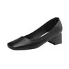 DAPHNE Women's Single Shoes,Chunky Heel Versatile High Heels Comfortable Commuter Women's Shoes