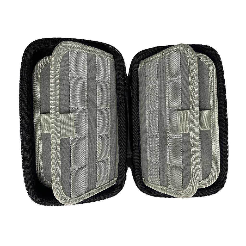 High Capacity Memory Card Storage Box Protective Gaming Accessories Organizer with Multiple Compartments