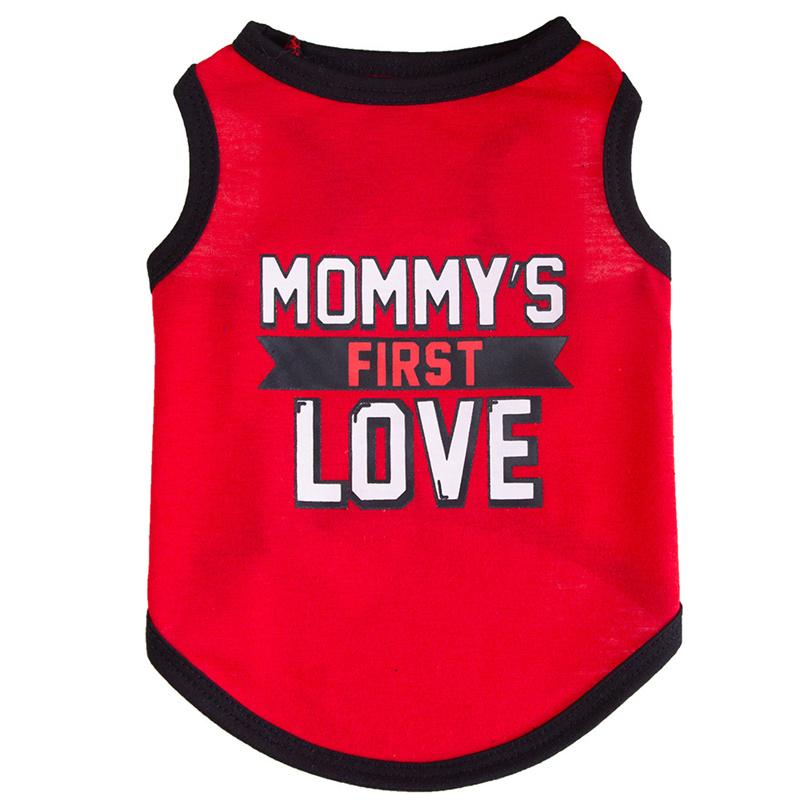Lovely Cotton Pet Vest for Small Dogs Summer Puppy Dog Cat Clothes Pomeranian Poodle Chihuahua Shirts Mascotas Clothing Apparels