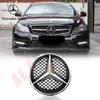 New Hot 2026 Chrome Silver OE Style Emblem Front Grille Star Emblems Logo For Mercedes Benz B W245 C W204 C300 C250 GLK X204 GLK