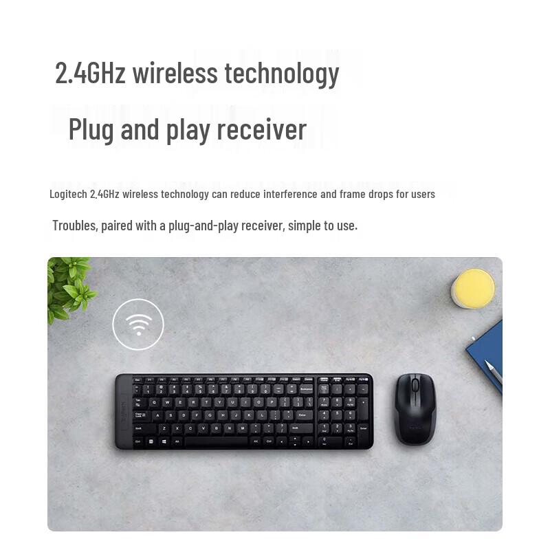 Logitech MK220 Wireless Keyboard and Mouse Combo