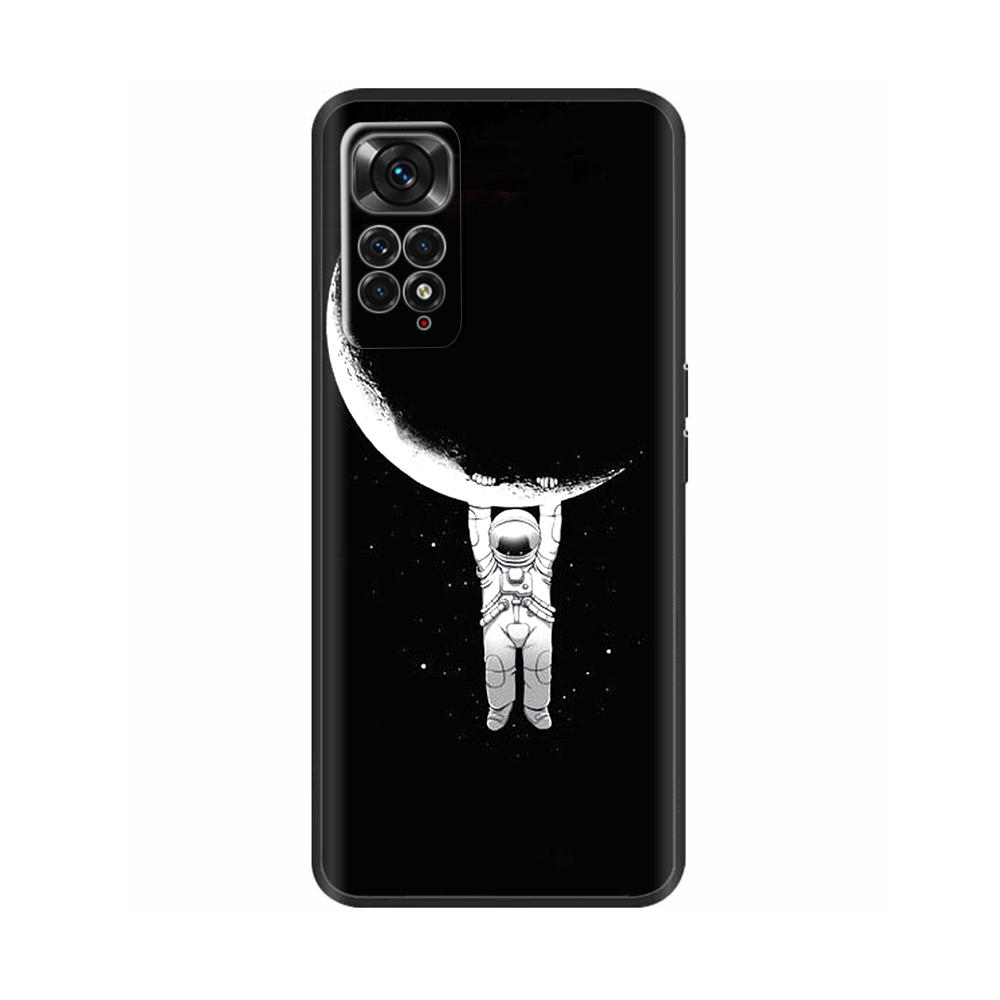 For Redmi Note 11s 11 Pro Case Soft Silicone Protection Back Covers For Xiaomi Redmi Note 11 11Pro Cases Note11 TPU Black Bumper