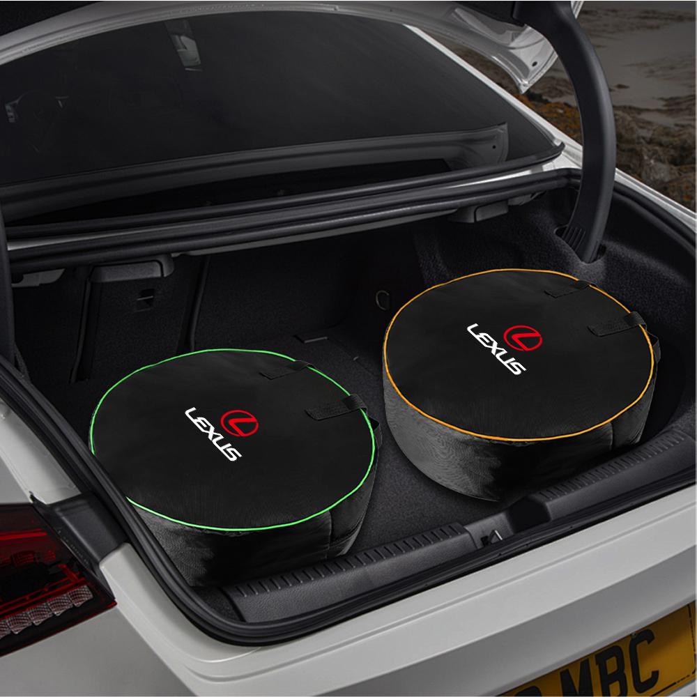 EV Cables Bag Vehicle Charger Case Oxford Cloth Storage Bag Zipper Closure For LEXUS ES 300H ES300H ES350 RX GX LS LX IS GS RC
