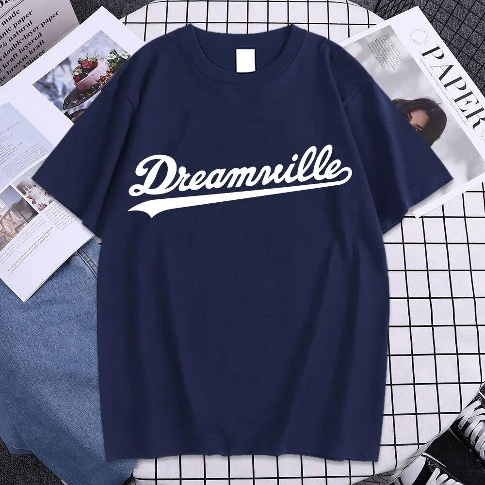 Rappare J Cole Dreamville Samma Grafik T-shirt Kortärmad Herr Bomulls T-shirt Streetwear Unisex Dam Hip Hop Oversized T-shirts